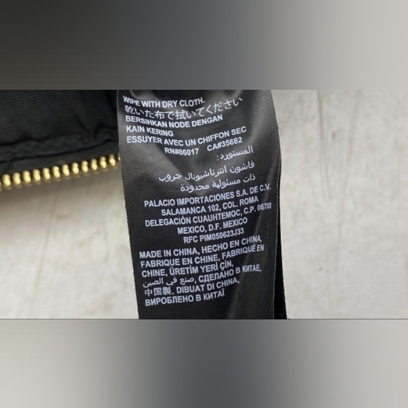 Bebe Black Satchel with Gold Accents - Picture 5 of 12